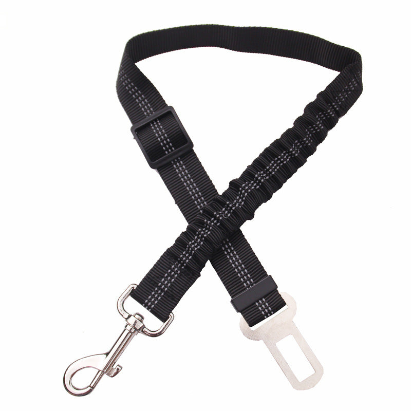 Dog Seat Belt for Car, Adjustable Pet Car Seat Belt with Elastic Bungee, Heavy Duty Dog Car Harness Safety Belt for Small Medium Large Dogs, Pet Travel Accessory