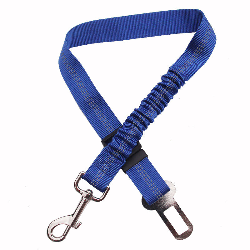 Dog Seat Belt for Car, Adjustable Pet Car Seat Belt with Elastic Bungee, Heavy Duty Dog Car Harness Safety Belt for Small Medium Large Dogs, Pet Travel Accessory