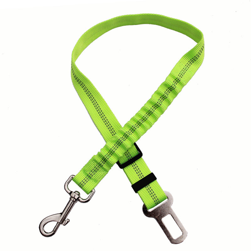 Dog Seat Belt for Car, Adjustable Pet Car Seat Belt with Elastic Bungee, Heavy Duty Dog Car Harness Safety Belt for Small Medium Large Dogs, Pet Travel Accessory