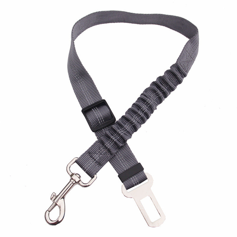 Dog Seat Belt for Car, Adjustable Pet Car Seat Belt with Elastic Bungee, Heavy Duty Dog Car Harness Safety Belt for Small Medium Large Dogs, Pet Travel Accessory